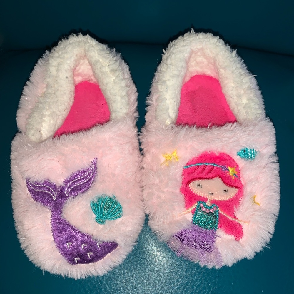 Toddler Girl Mermaid Slippers size 7/8